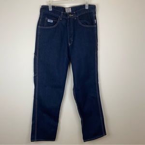 NWT Tyndale Men’s Broken In Relaxed Fit Flame Resistant Jeans F290T Size W32 L32